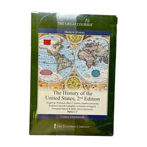 The Great Courses Modern History of United States Course Book 7 Parts & DVDS New